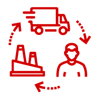 supply chain icon